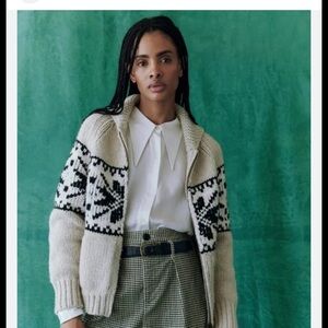 The Woodshed cardigan Chicory size 2